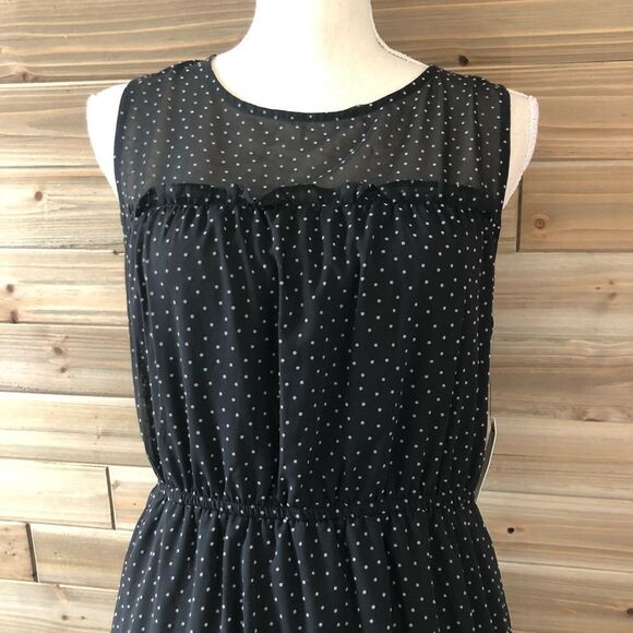 NWT Lulu’s Afternoon Stroll Polka Dot Midi Size M - Picture 4 of 7